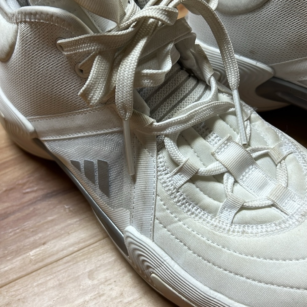 Sz 9 adidas exhibit select women’s basketball Athletic Shoes Tennis high top - Picture 2 of 6